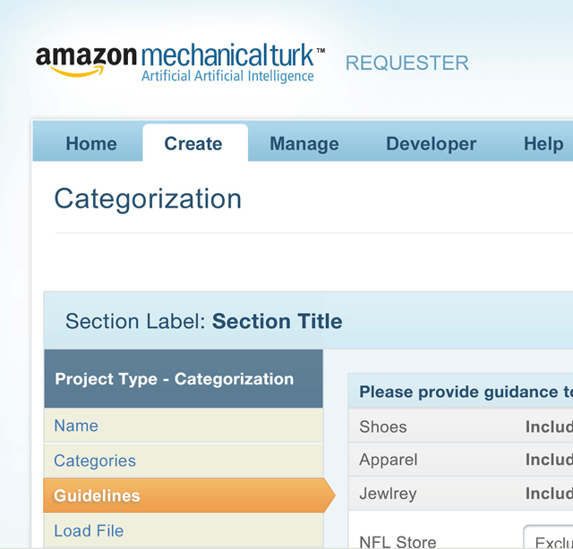 Amazon Mechanical Turk Ux Ui Design Mobomo Amazon Mechanical Turk Ux Ui Design Mobomo
