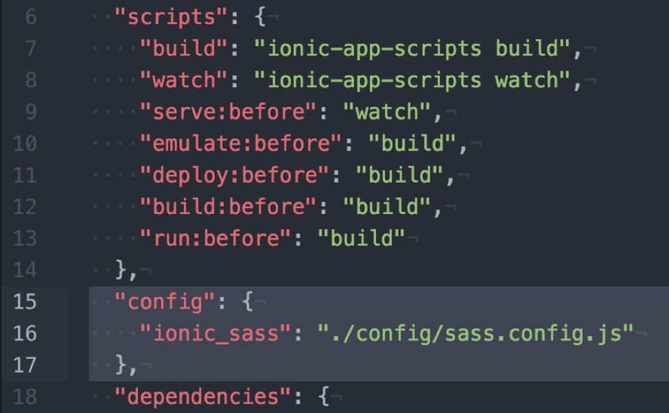 Ionic-sass