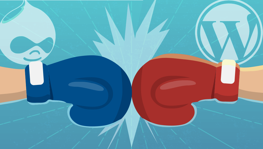 WordPress versus Drupal 