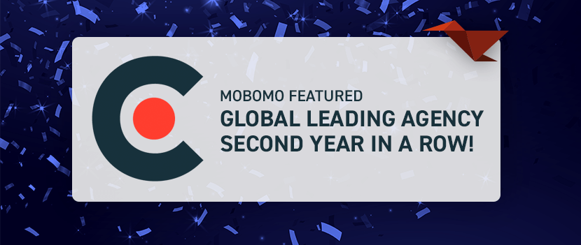 Mobomo Featured Global Leading Agency for the 2nd Year in a Row!